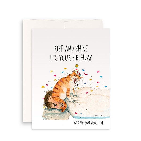 Rise And Shine Birthday Card