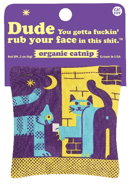 Blue Q Catnip Toy | Rub Your Face In This