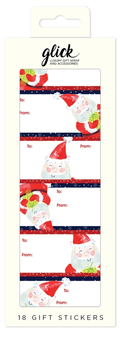 Santa's Workshop Gift Sticker Set