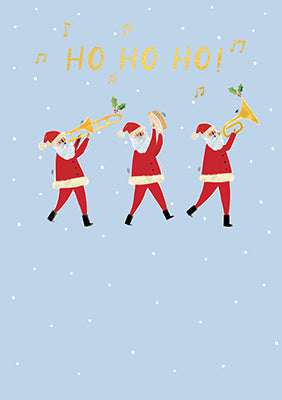 Musical Santa Christmas Card