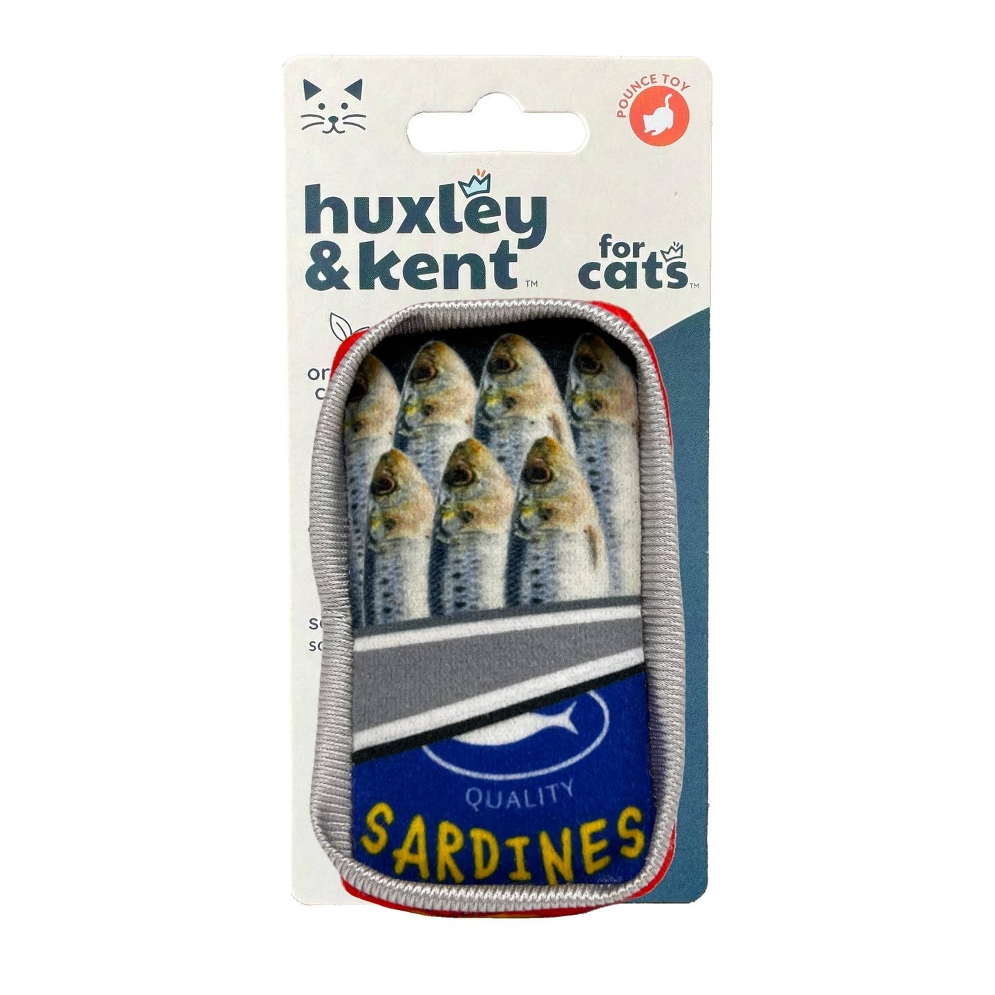 Sardine Tin Catnip Toy
