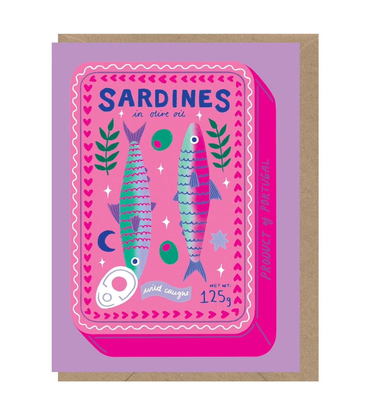Sardines Love Card