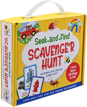 Seek-And-Find Scavenger Hunt Card Set | Nature And Travel