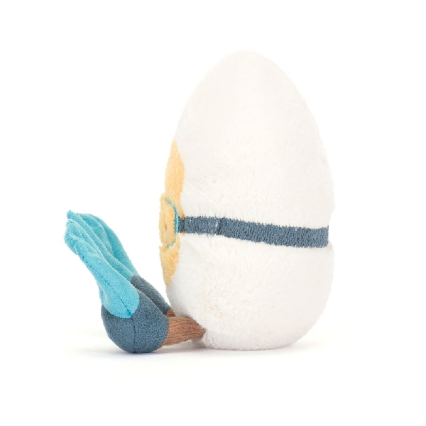 Jellycat Amuseables Boiled Egg Scuba Outfit Plush