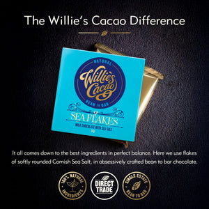Willie's Cacao 50g Bar | Sea Flakes