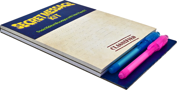 Secret Message Kit | Peter Pauper Press | The Gifted Type