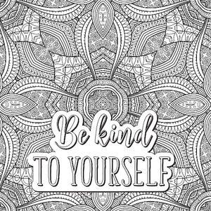 Self Care Colouring Book