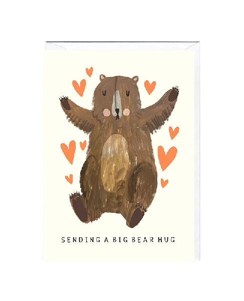 Big Bear Hug Friendship Card