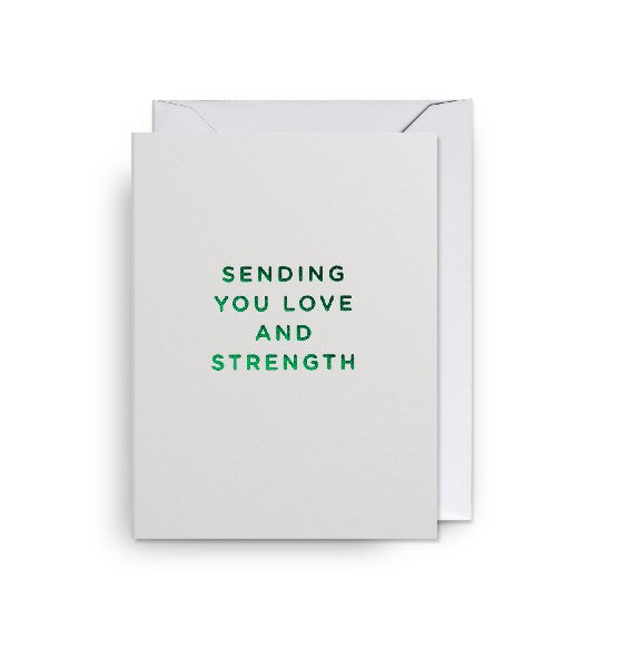 Love and Strength Mini Sympathy Card