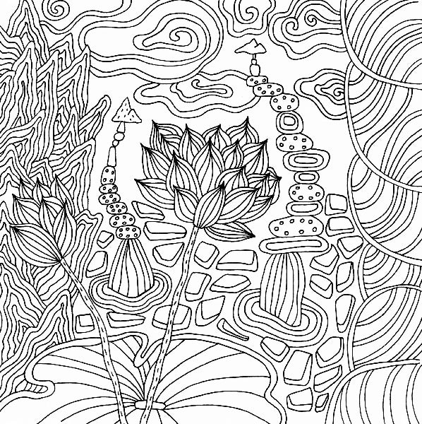 Serenity Colouring Book