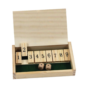 Shut The Box Wooden Game