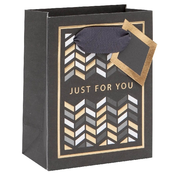 Small Chevron Gift Bag