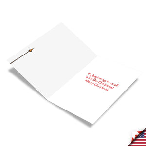 Smells Delicious Christmas Card