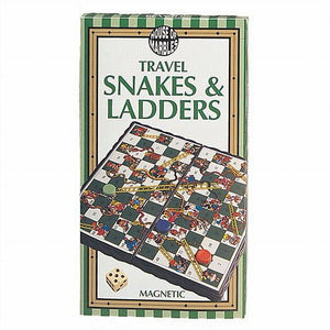 Magnetic Snakes And Ladders Travel Set