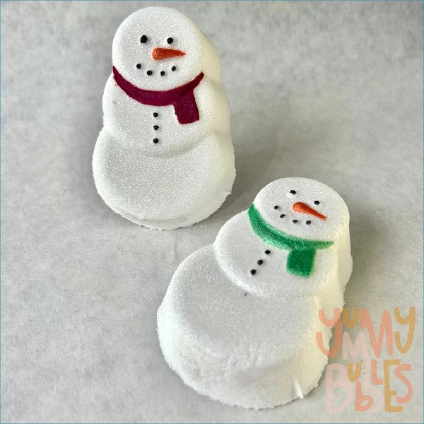 Yummy Bubbles Bath Bomb | Snowman