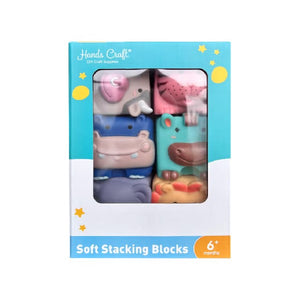 Silicone Stacking Baby Blocks | Animals