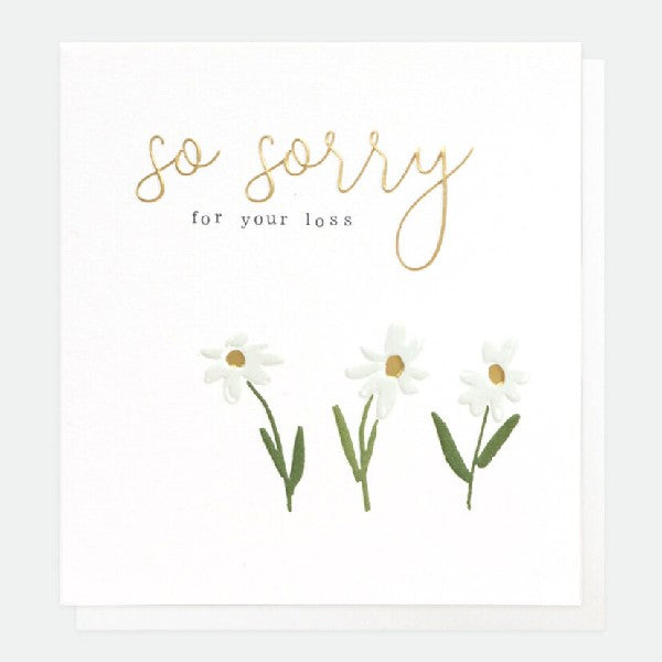 So Sorry Sympathy Card