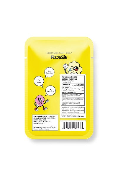 Flossie Sour Lemon Cotton Candy