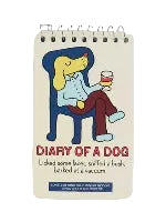 Blue Q Spiral Notebook 3"x 5" | Diary Of A Dog