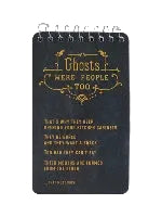 Blue Q Spiral Notebook 3"x 5" | Ghosts Were People