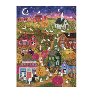 Galison 1000 Piece Puzzle | Spooky Village