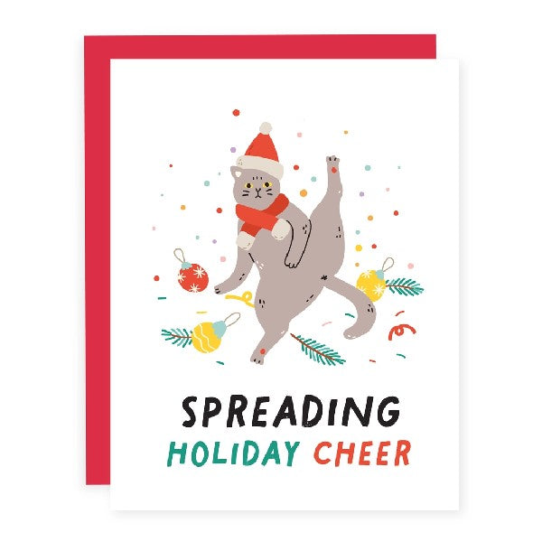 Spreading Holiday Cheer Christmas Card