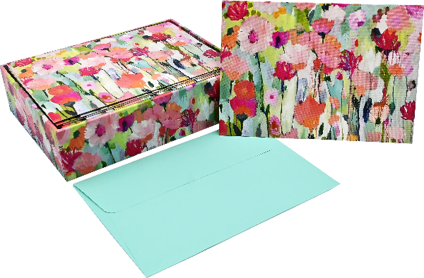 Spring Meadow Blank Notecards