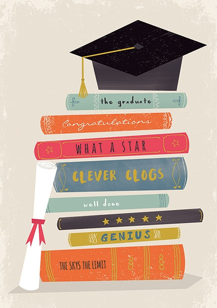 The Graduate Books Graduation Card