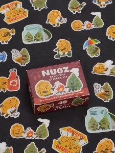 Blue Q Sticker Set | Nugz