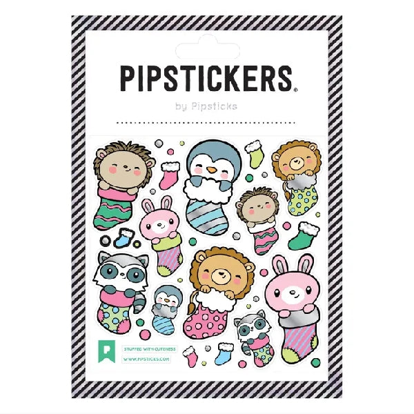 PIPSTICKS STICKERS  STUFFED WITH CUTENESS