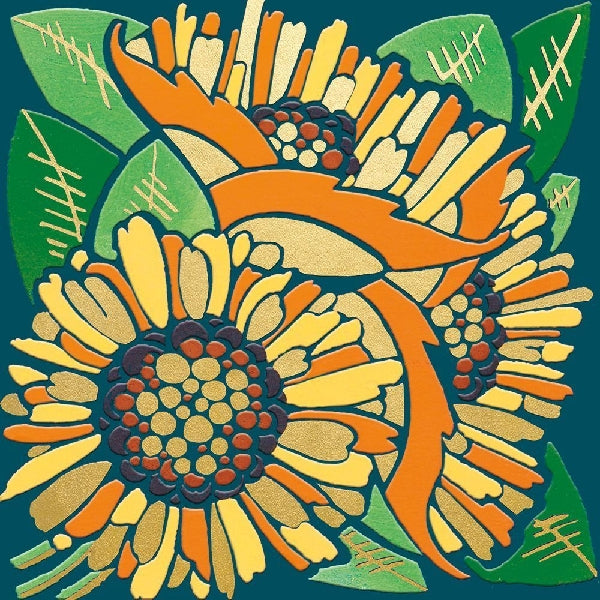 Sunflowers Blank Art Card