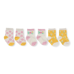 Sweet Daisy Baby Socks Trio