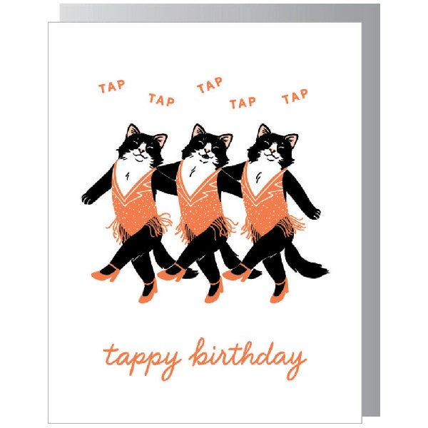 Rock-Cats Birthday Card