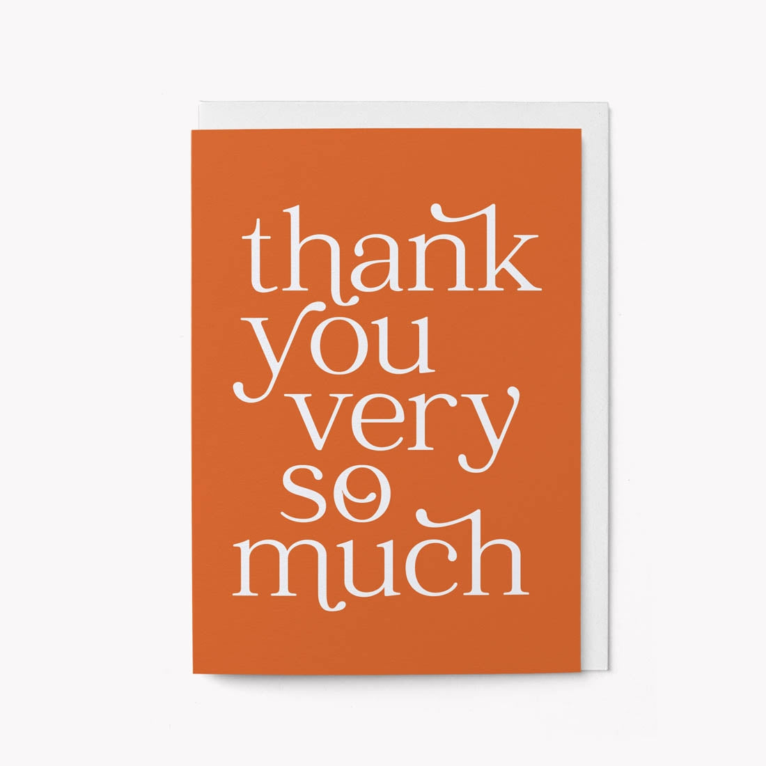 Thank You Very So Much Card