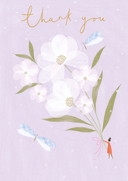 Big Bouquet Thank You Card