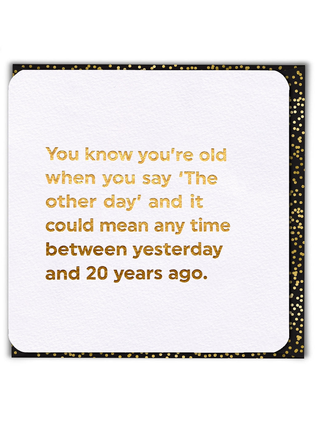 The Other Day Blank Humour Card