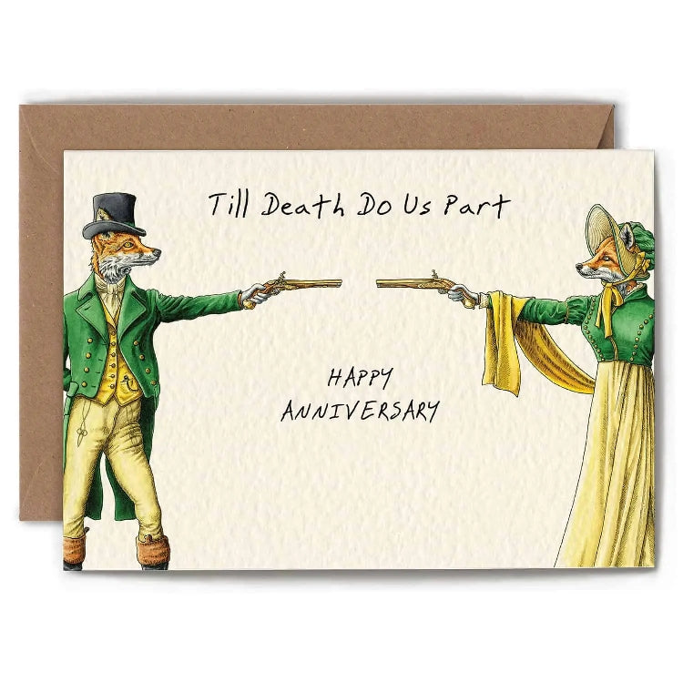 Til Death Do Us Part Anniversary Card