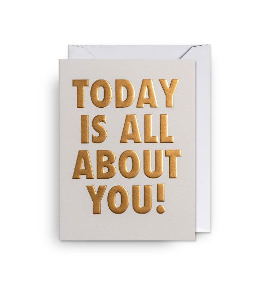 All About You Mini Birthday Card