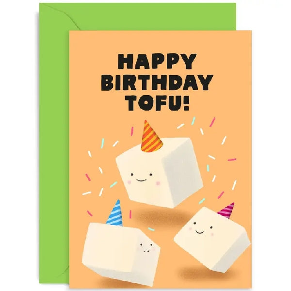 Tofu Birthday Card