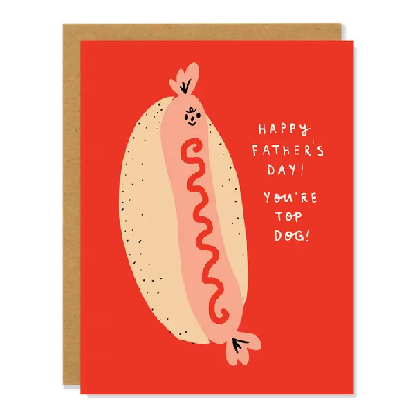 Top Dog Father's Day Card