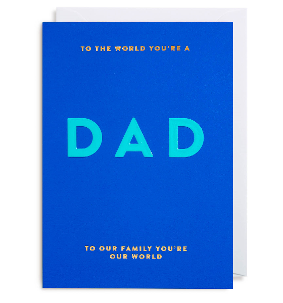 To The World Father's Day Card