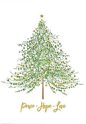 Tree of Festive Wishes Boxed Christmas Cards