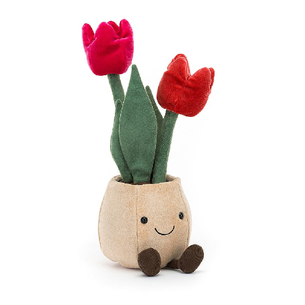 Jellycat Amuseables Tulip Pot Plush