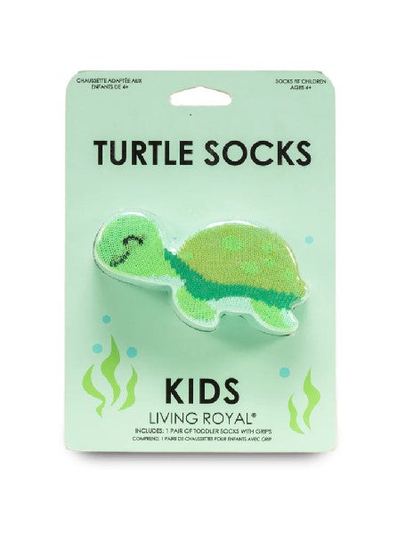 Living Royal 3D Kids Socks | Turtle