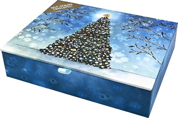 Twilight Tree Deluxe Boxed Christmas Cards