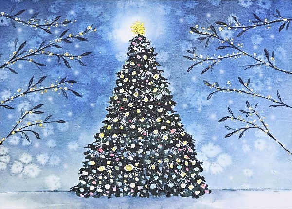 Twilight Tree Deluxe Boxed Christmas Cards