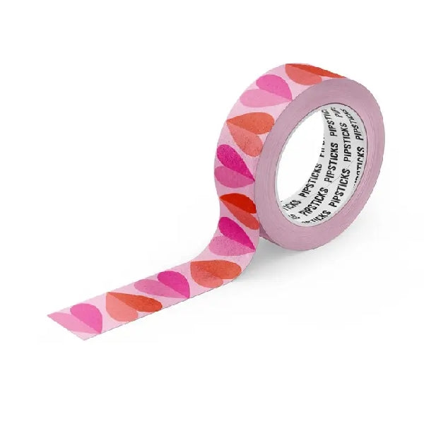 Pipsticks Washi Tape | Two-Tone Hearts