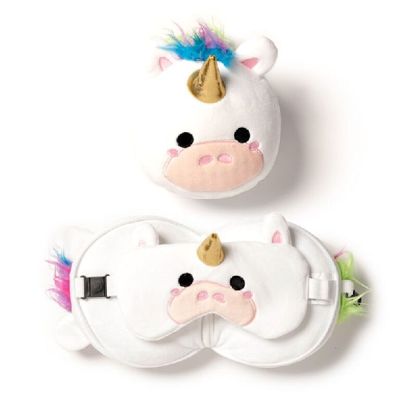 Relaxeazzz Kids & Adult Travel Pillow | Unicorn