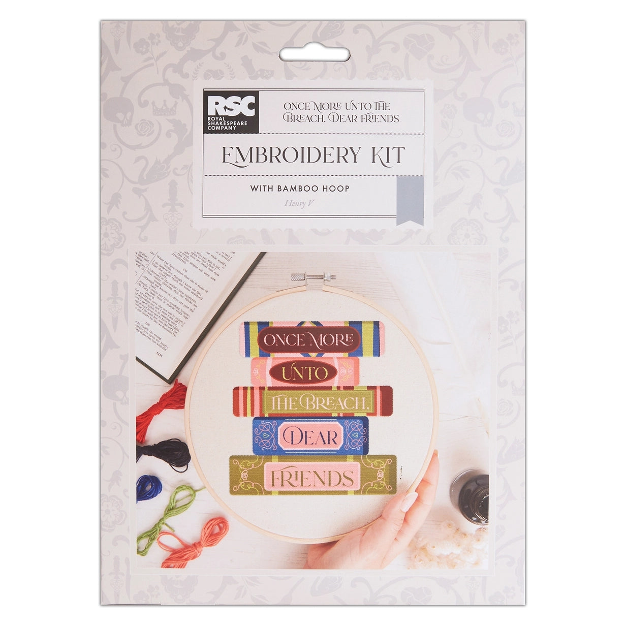 Unto The Breach Embroidery  Kit