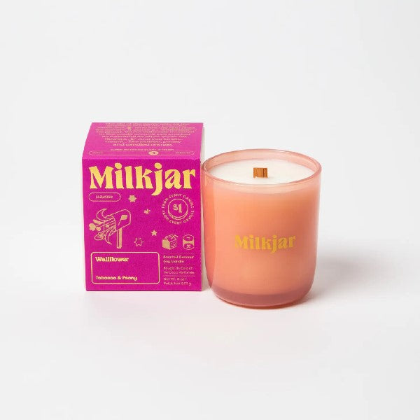 Wallflower Candle Milkjar The Gifted Type